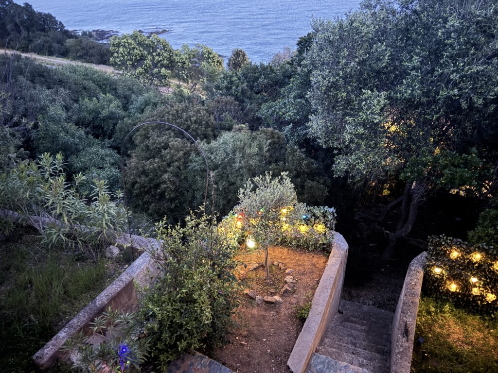 Petit jardin côté mer, chambre parentale
